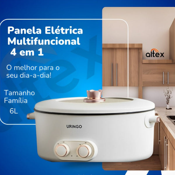 Panela Multifuncional 4 em 1  Altex -[ LANÇAMENTO ]- 2025 !